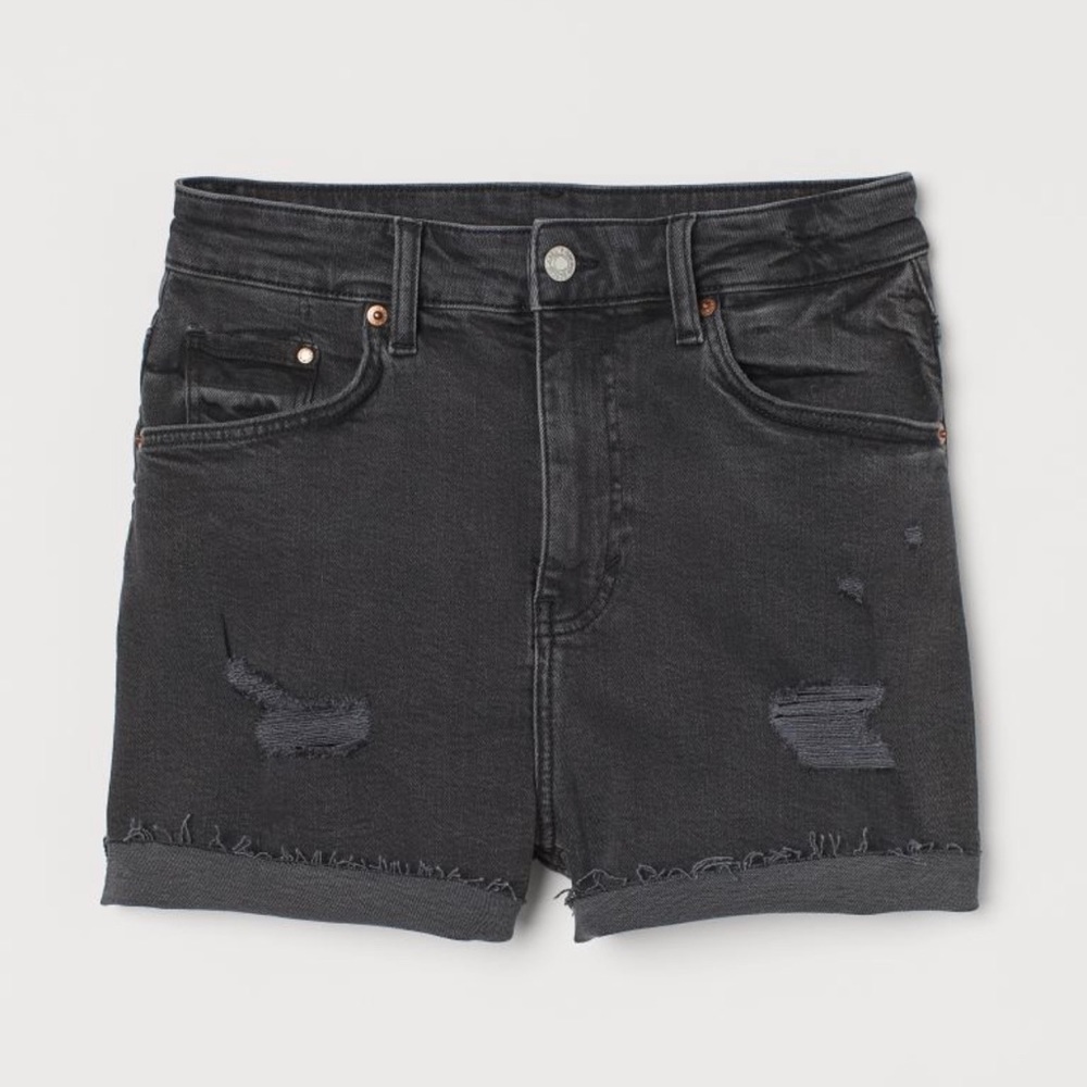 H&M Mom high waisted denim shorts